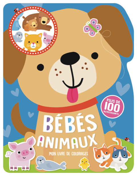 Mon livre de coloriages: Bébés animaux