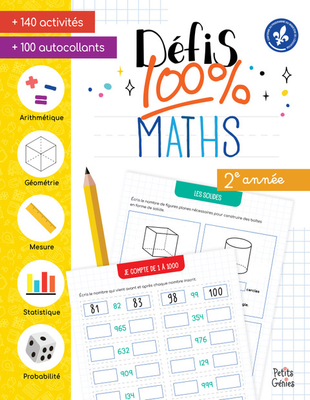 Défis 100% maths 2e année