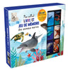 Mon coffret livre et jeu de mémoire des animaux marins