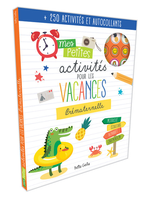 Mes petites activités pour les vacances - Prématernelle