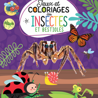 Jeux et coloriages des insectes et bestioles